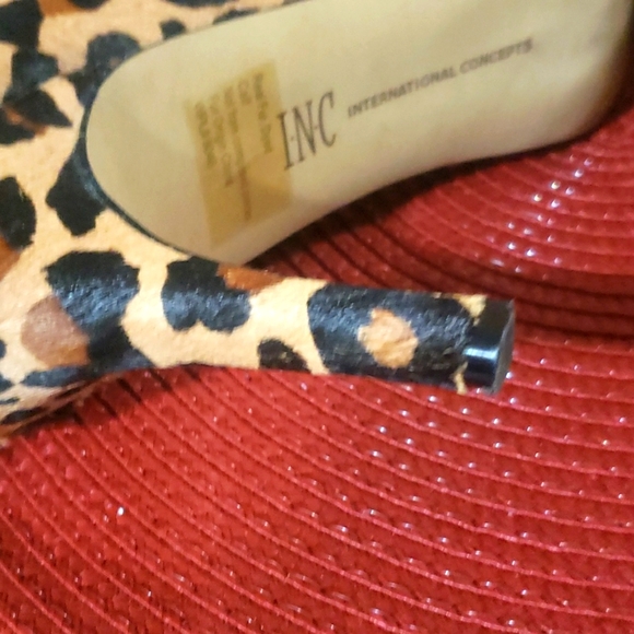 International concepts leopard skin heels - Picture 3 of 4